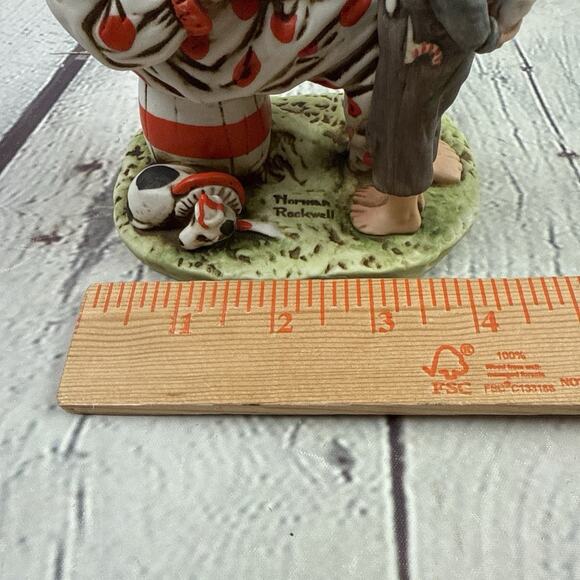 Antique Dave Grossman Norman Rockwell 1918 NR22 Circus Porcelain Figure Japan - Picture 12 of 12